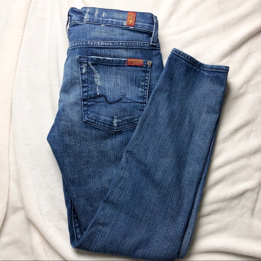 7 For All Mankind- Roxanne Flood Jeans